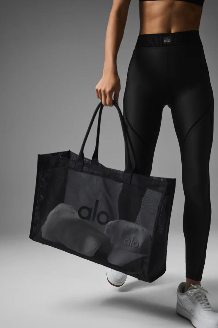Sheer Tote Bag Black