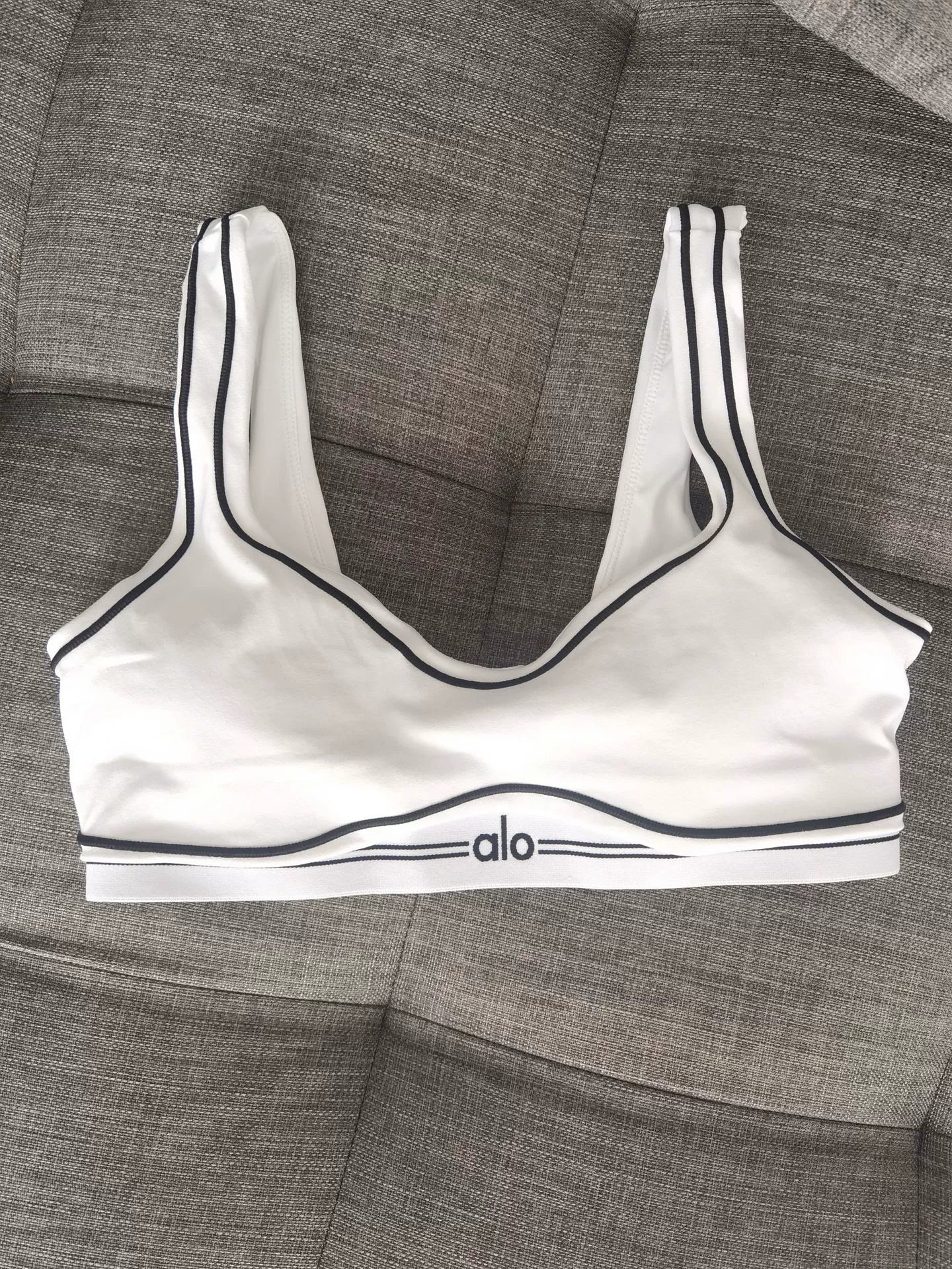 Airbrush Heart Throb Bra - White