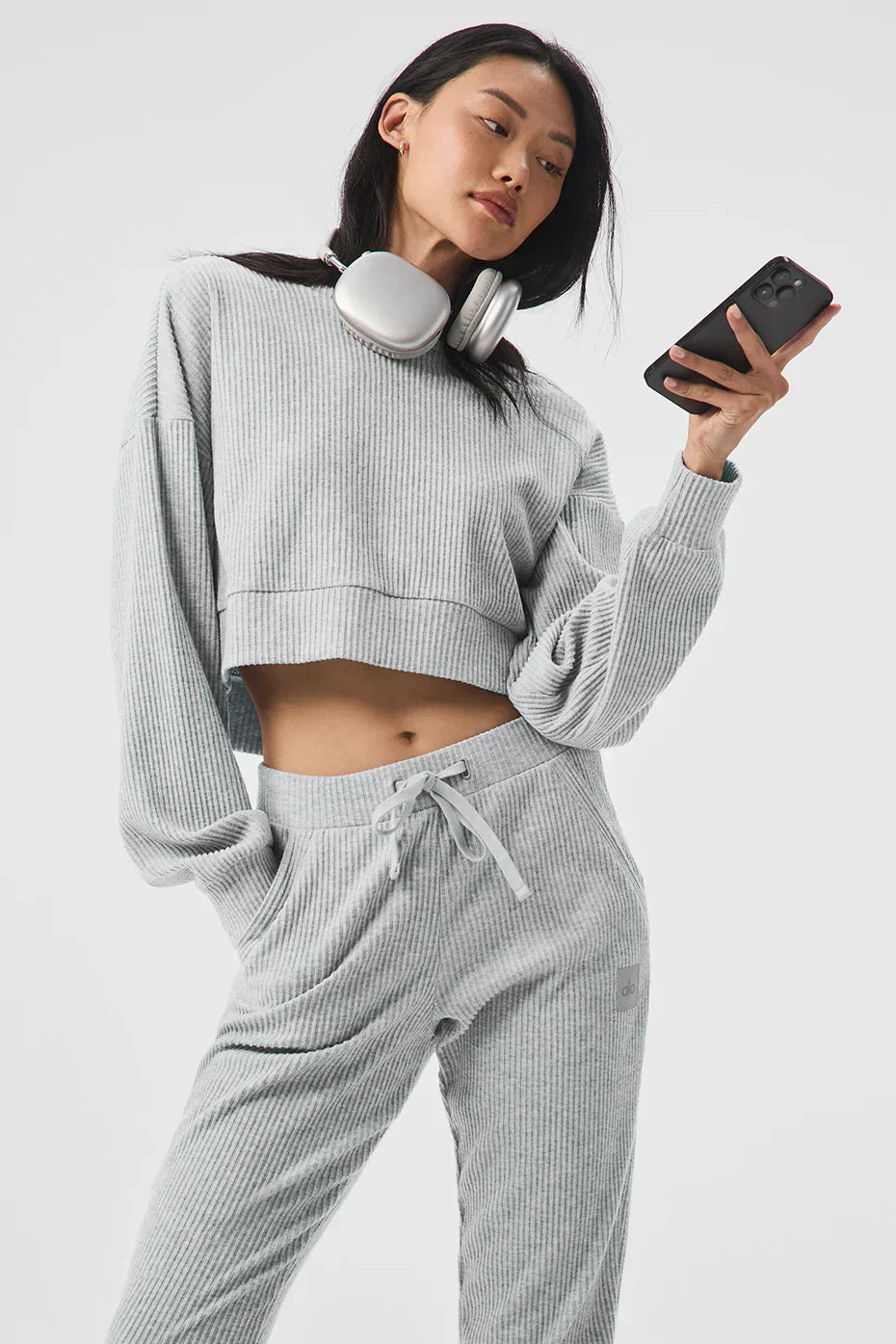 Sudadera con capucha Muse [Conjunto completo] - Gris