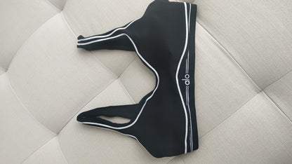 Airbrush Heart Throb Bra - Black