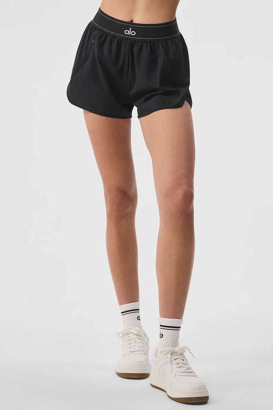 Pantalón corto Match Point - Negro